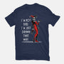 I'm Not Bad-Womens-Fitted-Tee-zascanauta