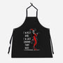 I'm Not Bad-Unisex-Kitchen-Apron-zascanauta