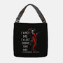 I'm Not Bad-None-Adjustable Tote-Bag-zascanauta