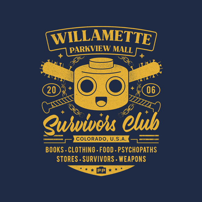 Willamette Parkview Survivor-Womens-V-Neck-Tee-LAGELANTEE