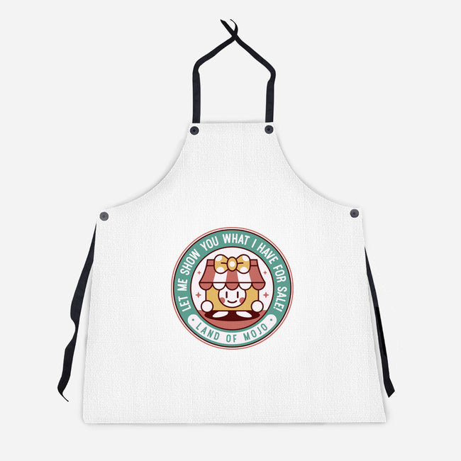 Marina Story Book Shopkeeper-Unisex-Kitchen-Apron-LAGELANTEE