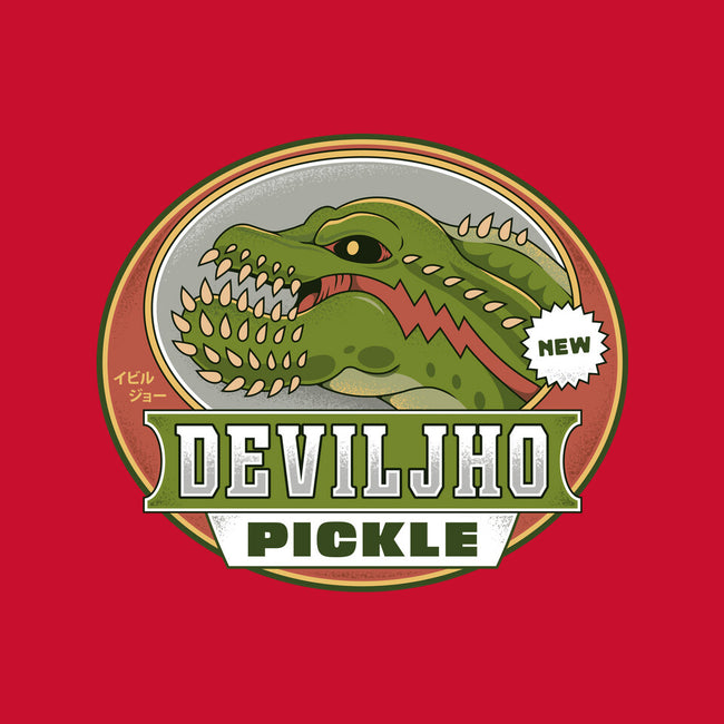 Deviljho Pickle Emblem-Womens-Off Shoulder-Sweatshirt-LAGELANTEE