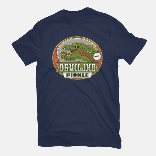 Deviljho Pickle Emblem-Unisex-Basic-Tee-LAGELANTEE