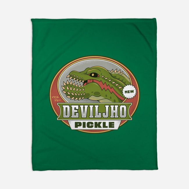 Deviljho Pickle Emblem-None-Fleece-Blanket-LAGELANTEE