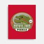 Deviljho Pickle Emblem-None-Stretched-Canvas-LAGELANTEE