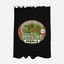 Deviljho Pickle Emblem-None-Polyester-Shower Curtain-LAGELANTEE