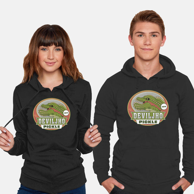 Deviljho Pickle Emblem-Unisex-Pullover-Sweatshirt-LAGELANTEE