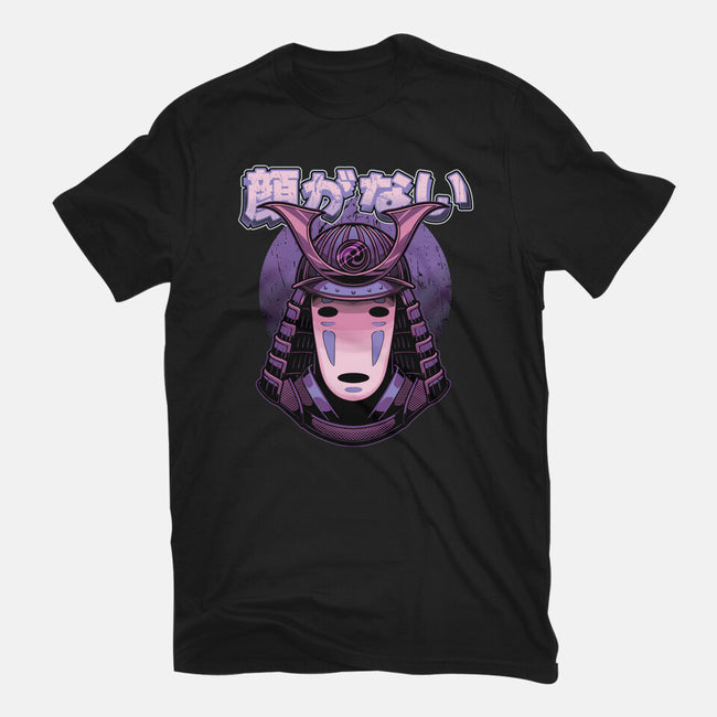 Samurai Ghost-Womens-Fitted-Tee-Astrobot Invention