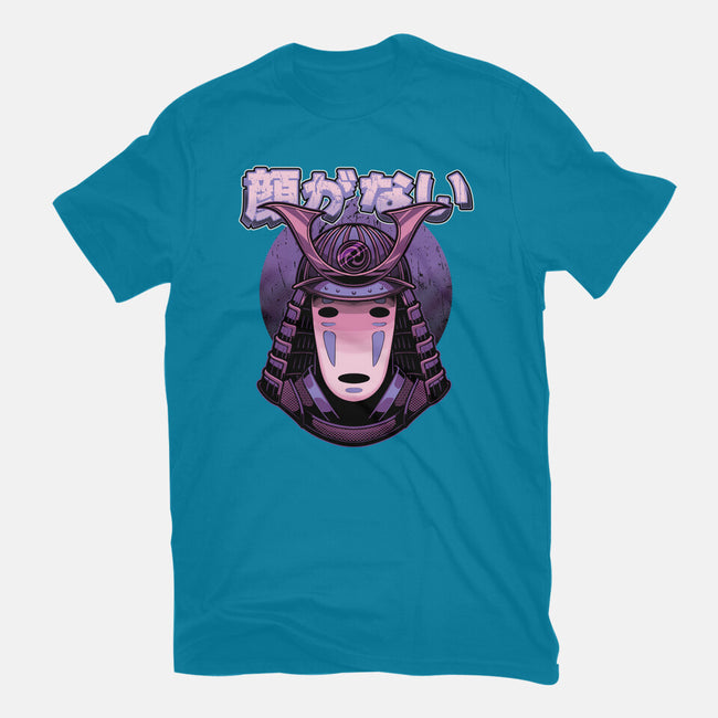 Samurai Ghost-Womens-Fitted-Tee-Astrobot Invention