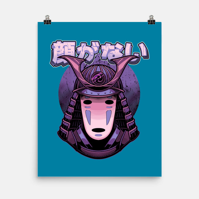 Samurai Ghost-None-Matte-Poster-Astrobot Invention