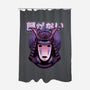 Samurai Ghost-None-Polyester-Shower Curtain-Astrobot Invention