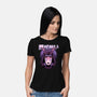 Samurai Ghost-Womens-Basic-Tee-Astrobot Invention