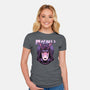 Samurai Ghost-Womens-Fitted-Tee-Astrobot Invention