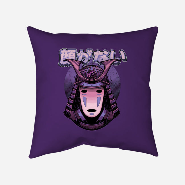 Samurai Ghost-None-Removable Cover w Insert-Throw Pillow-Astrobot Invention