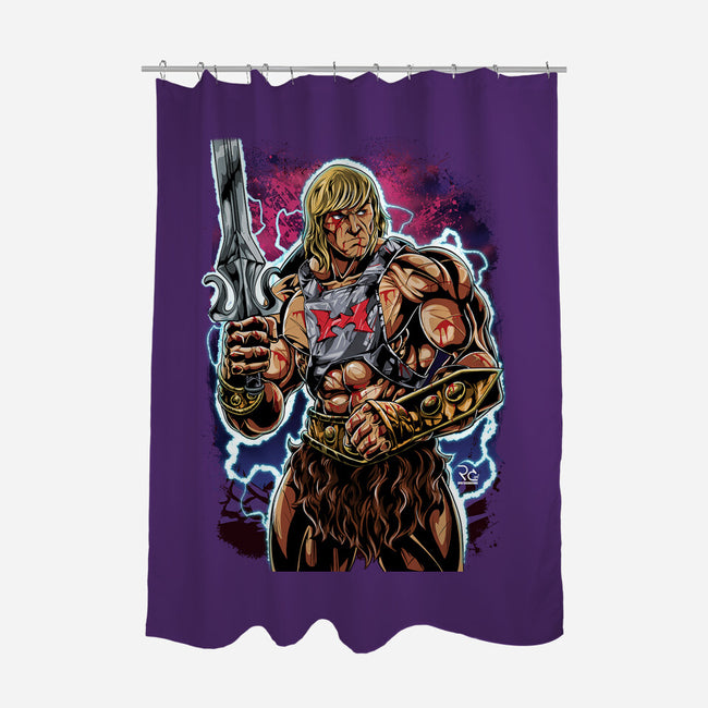 Hero Of The Greyskull-None-Polyester-Shower Curtain-Nihon Bunka