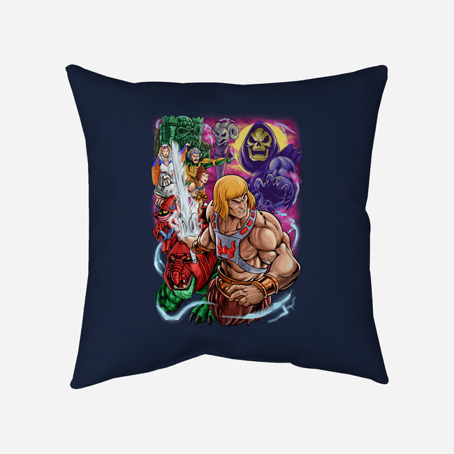 Power Of Greyskull-None-Removable Cover w Insert-Throw Pillow-Nihon Bunka