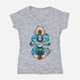 Gyokko-Womens-V-Neck-Tee-janlangpoako