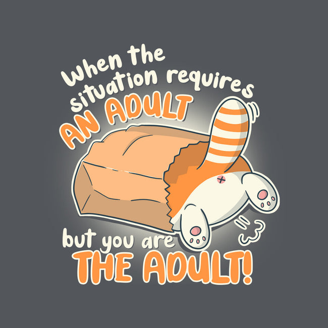 Requires An Adult-Unisex-Crew Neck-Sweatshirt-Freecheese