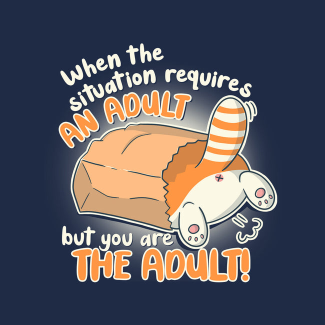 Requires An Adult-Unisex-Pullover-Sweatshirt-Freecheese