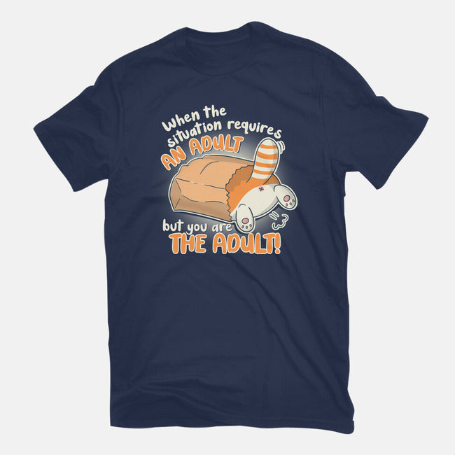 Requires An Adult-Womens-Basic-Tee-Freecheese