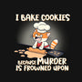 I Bake Cookies-Womens-V-Neck-Tee-Freecheese