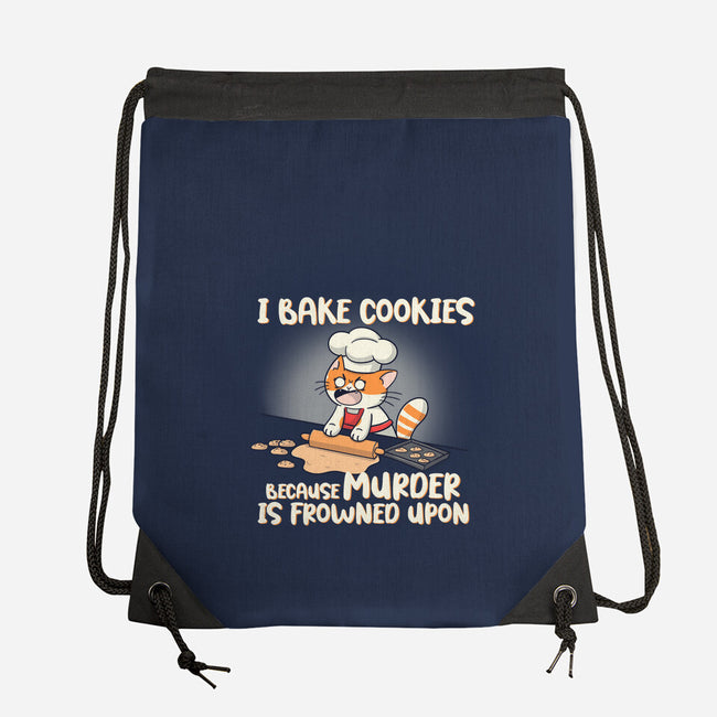 I Bake Cookies-None-Drawstring-Bag-Freecheese