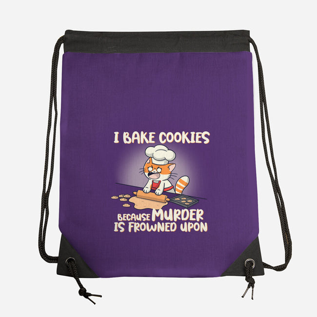 I Bake Cookies-None-Drawstring-Bag-Freecheese