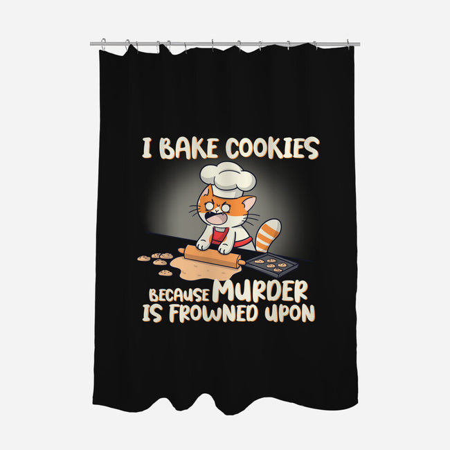 I Bake Cookies-None-Polyester-Shower Curtain-Freecheese