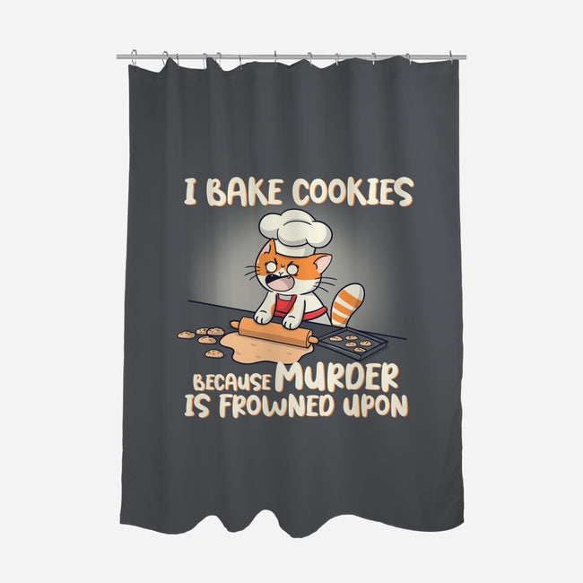 I Bake Cookies-None-Polyester-Shower Curtain-Freecheese