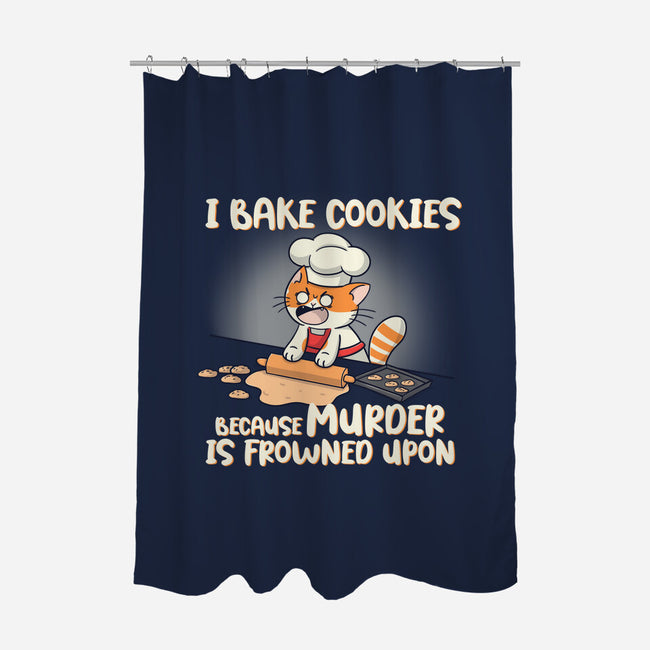 I Bake Cookies-None-Polyester-Shower Curtain-Freecheese