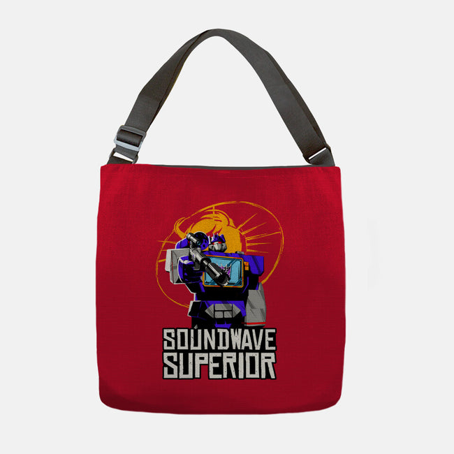 Soundwave Superior-None-Adjustable Tote-Bag-manoystee