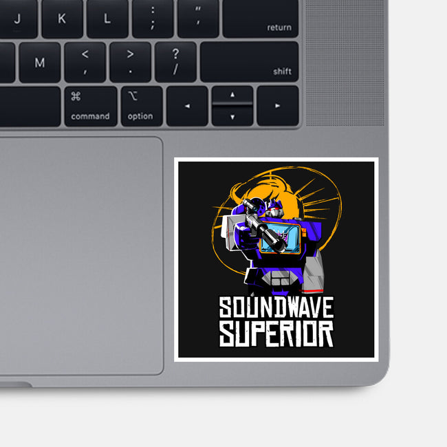 Soundwave Superior-None-Glossy-Sticker-manoystee