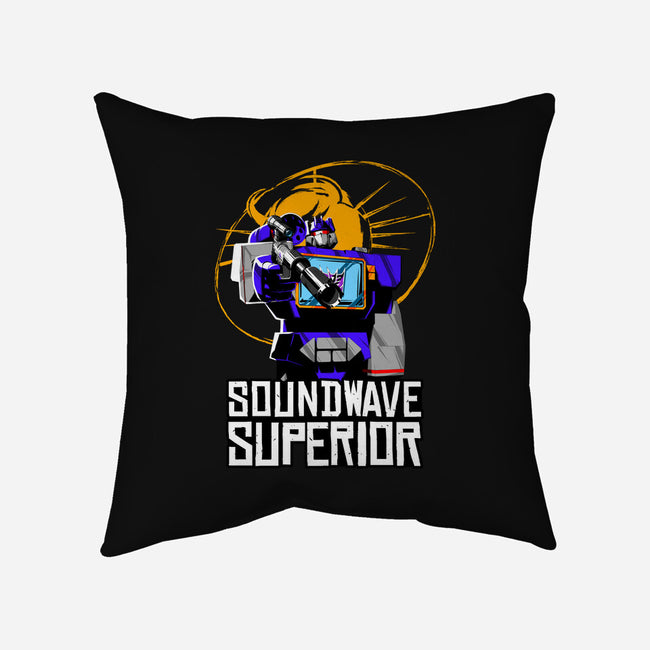 Soundwave Superior-None-Removable Cover w Insert-Throw Pillow-manoystee