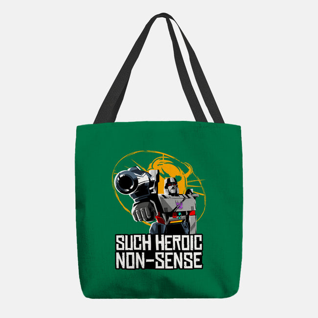 Such Heroic Non-Sense-None-Basic Tote-Bag-manoystee