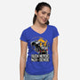 Such Heroic Non-Sense-Womens-V-Neck-Tee-manoystee