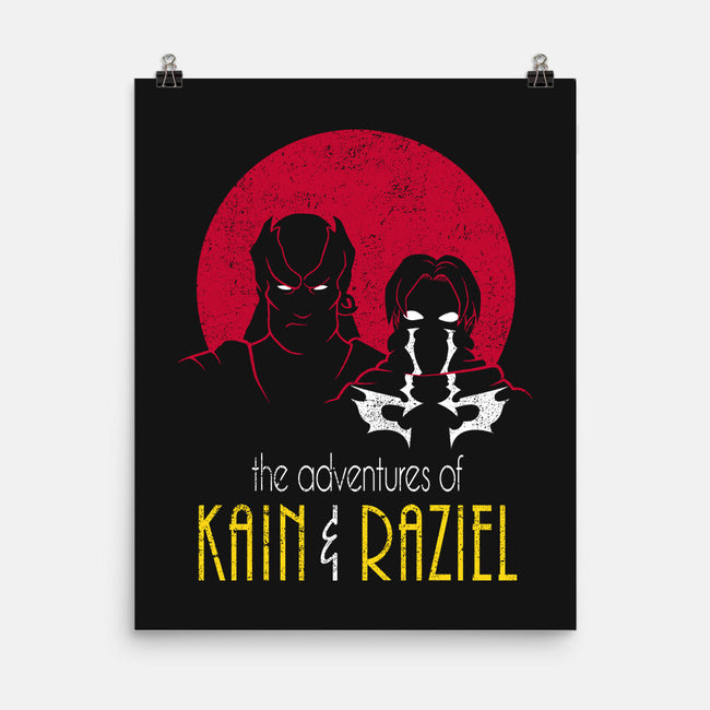 Adventures Of Kain And Raziel-None-Matte-Poster-Cattoc_C