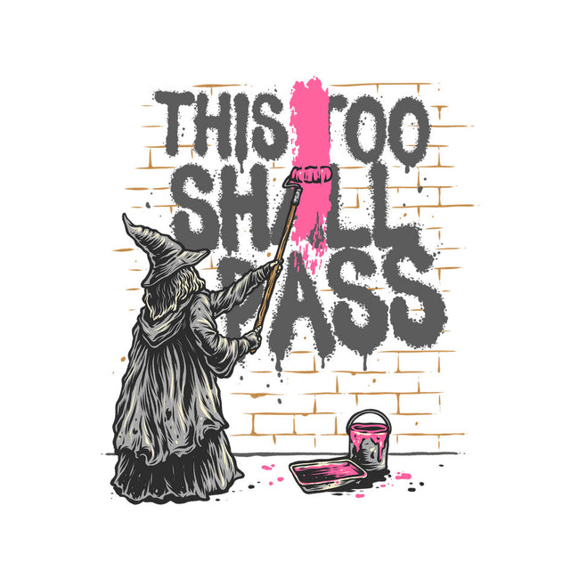 This Too Shall Not Pass-None-Glossy-Sticker-glitchygorilla