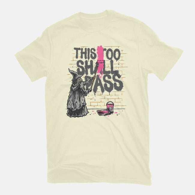 This Too Shall Not Pass-Mens-Basic-Tee-glitchygorilla