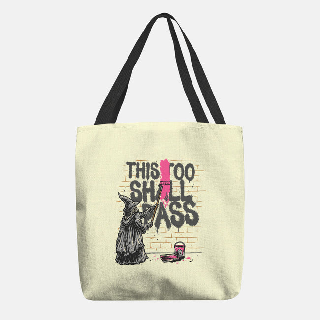 This Too Shall Not Pass-None-Basic Tote-Bag-glitchygorilla