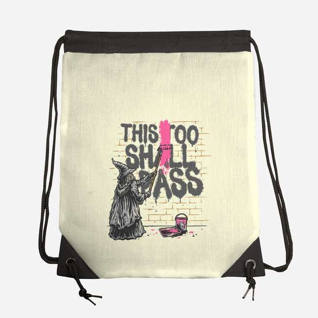 This Too Shall Not Pass-None-Drawstring-Bag-glitchygorilla