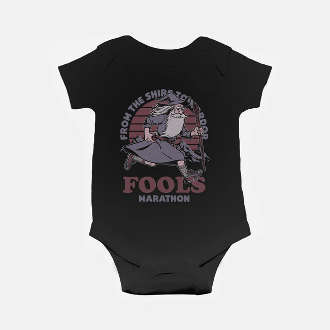 Fools Marathon-Baby-Basic-Onesie-Studio Mootant