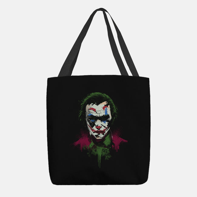 Madness Face-None-Basic Tote-Bag-fanfabio