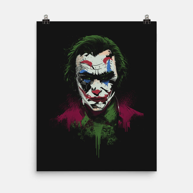 Madness Face-None-Matte-Poster-fanfabio