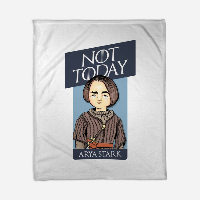 Faceless Assassin-None-Fleece-Blanket-P1yu5h