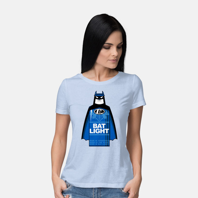 Bat Light-Womens-Basic-Tee-krisren28