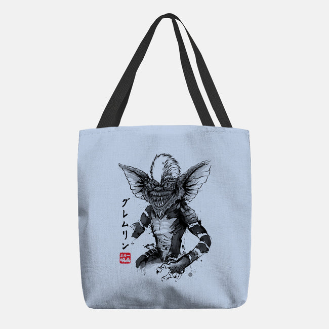 Kingston Falls Creature Sumi-e-None-Basic Tote-Bag-DrMonekers