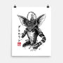 Kingston Falls Creature Sumi-e-None-Matte-Poster-DrMonekers