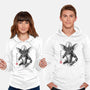 Kingston Falls Creature Sumi-e-Unisex-Pullover-Sweatshirt-DrMonekers