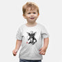 Kingston Falls Creature Sumi-e-Baby-Basic-Tee-DrMonekers