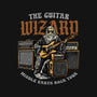 The Guitar Wizard-Womens-Fitted-Tee-glitchygorilla